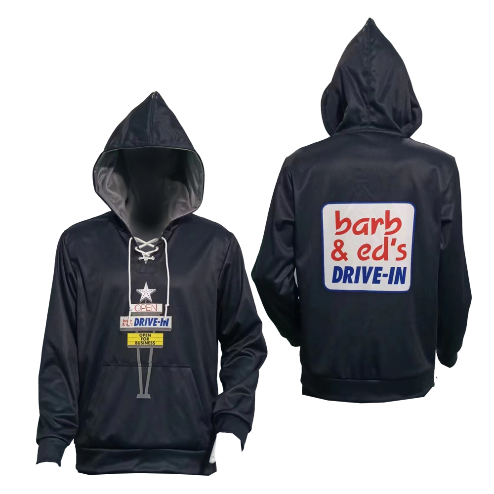 Men's Lightweight Lace-Up Feels Like Cotton Hoodie 1