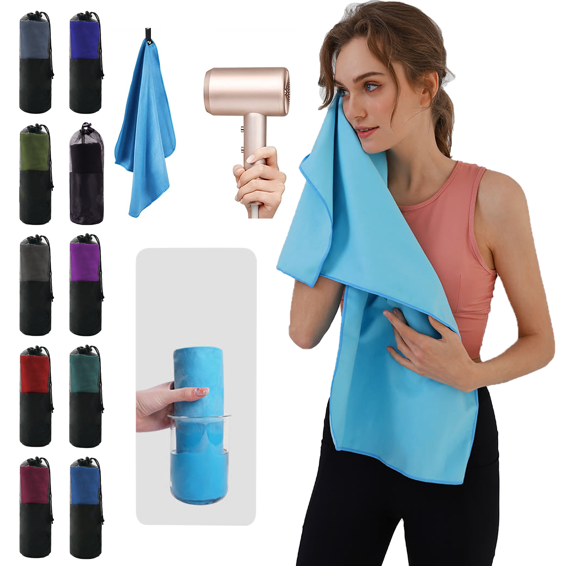 large Microfiber Travel Towel 1