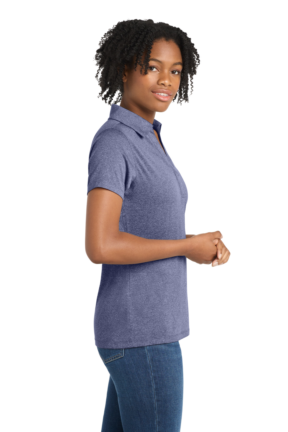 Sport-Tek® Ladies' Heather Contender™ Polo 30