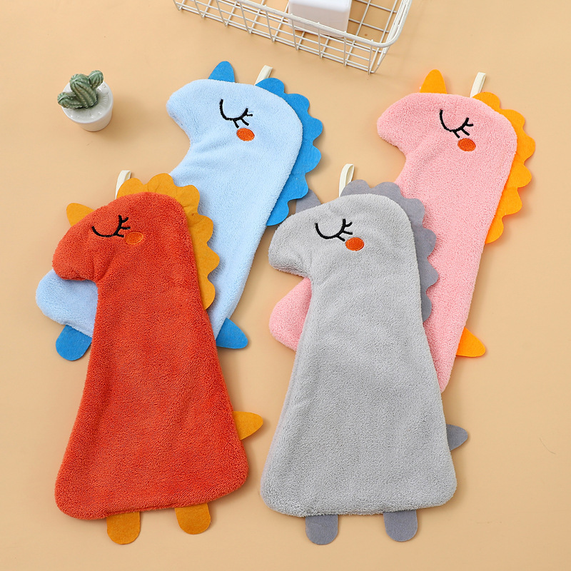 Dragon Shaped Cute Children Hand Towel 2