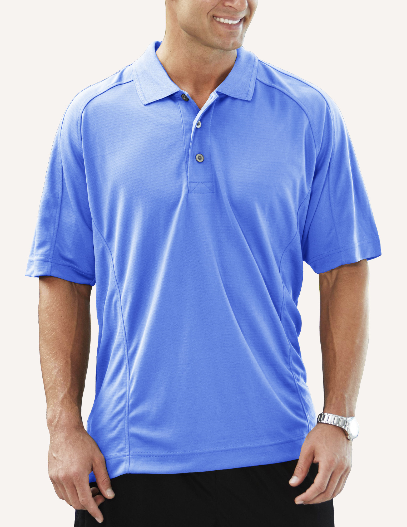 Men's Empire Ottoman Solid Polo Shirt 2
