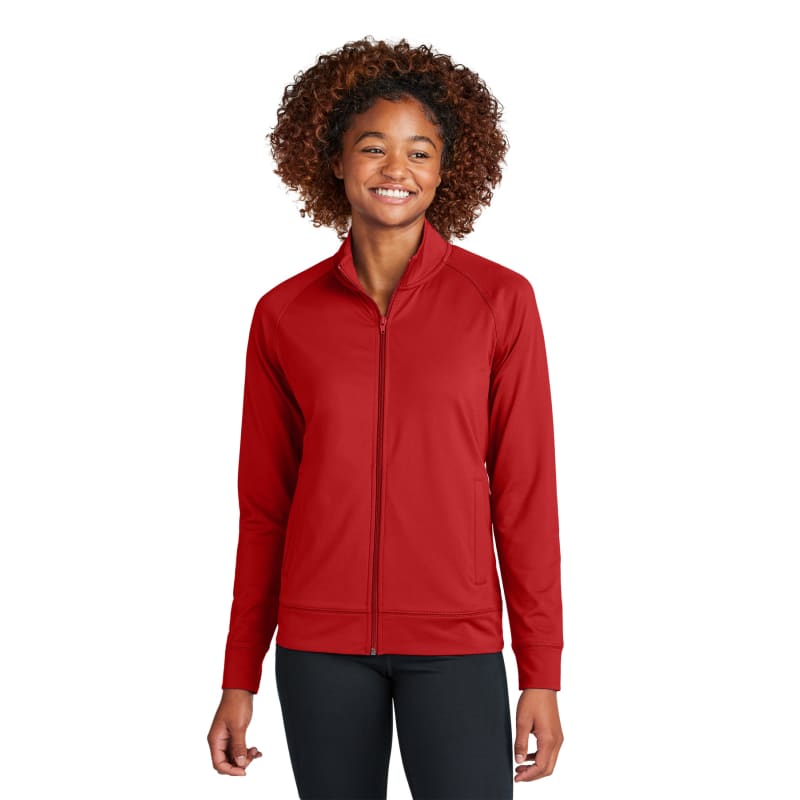 Sport-Tek Women's Sport-Wick Stretch Full-Zip Cadet Jacket 16