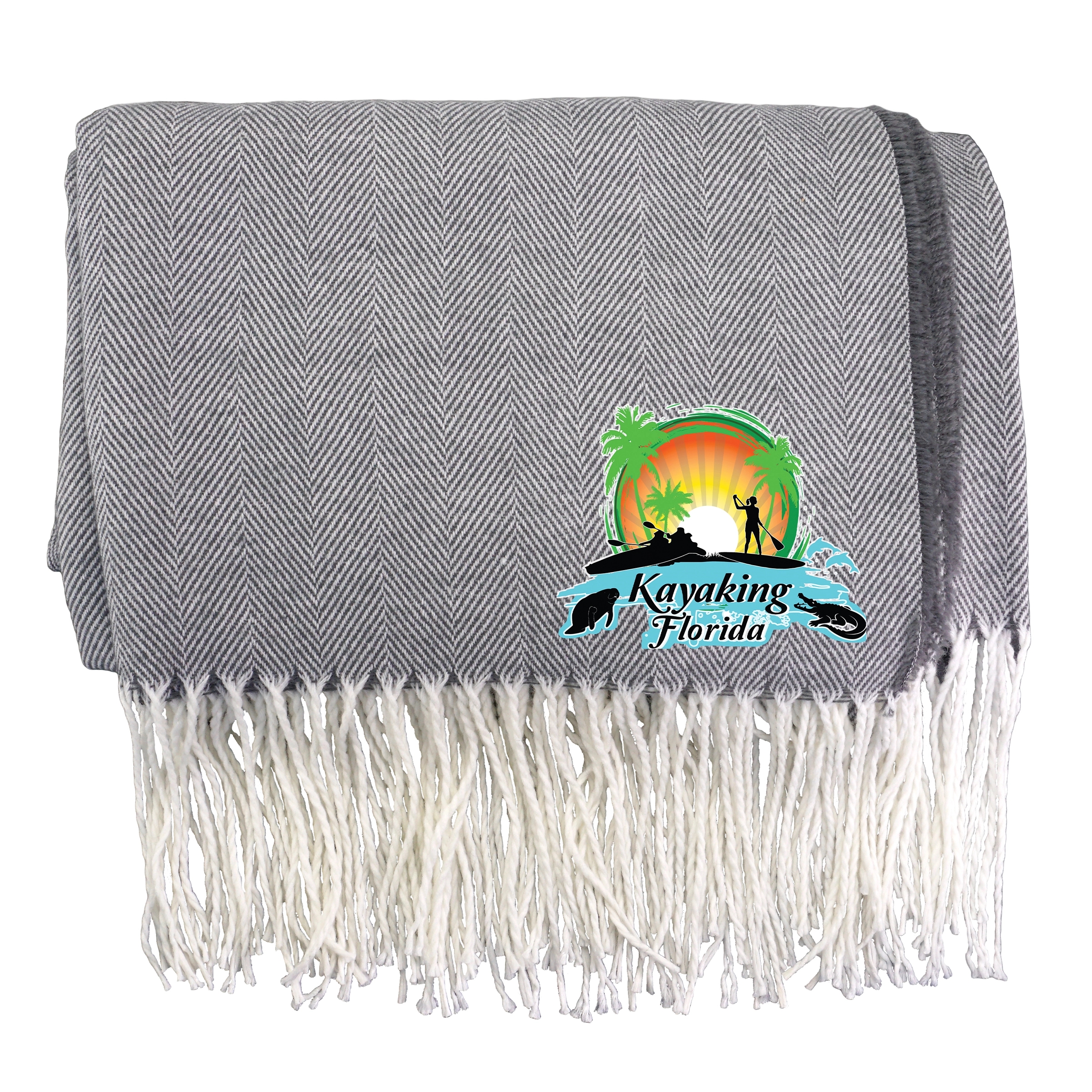 Fringed Throw Blanket 9