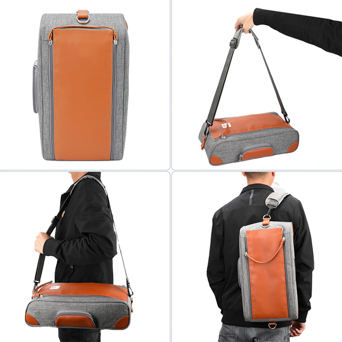 Padded Wine Cooler Bag for Travel Picnic 4