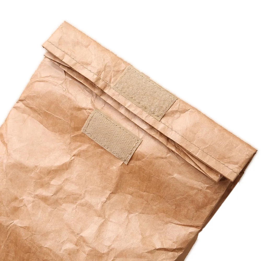 12" Insulated Brown Paper Lunch Bags 3