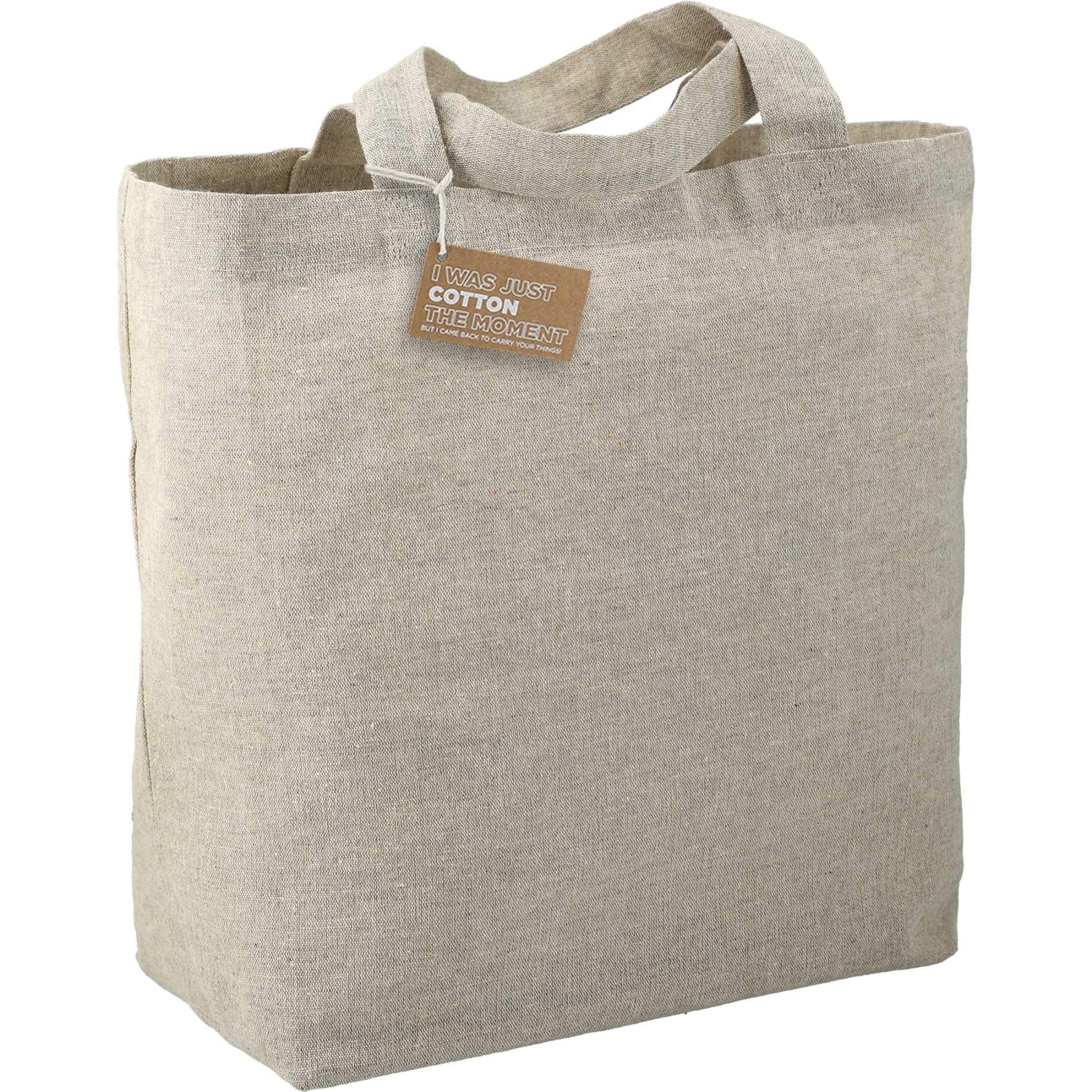 Recycled 5oz Cotton Twill Grocery Tote 24