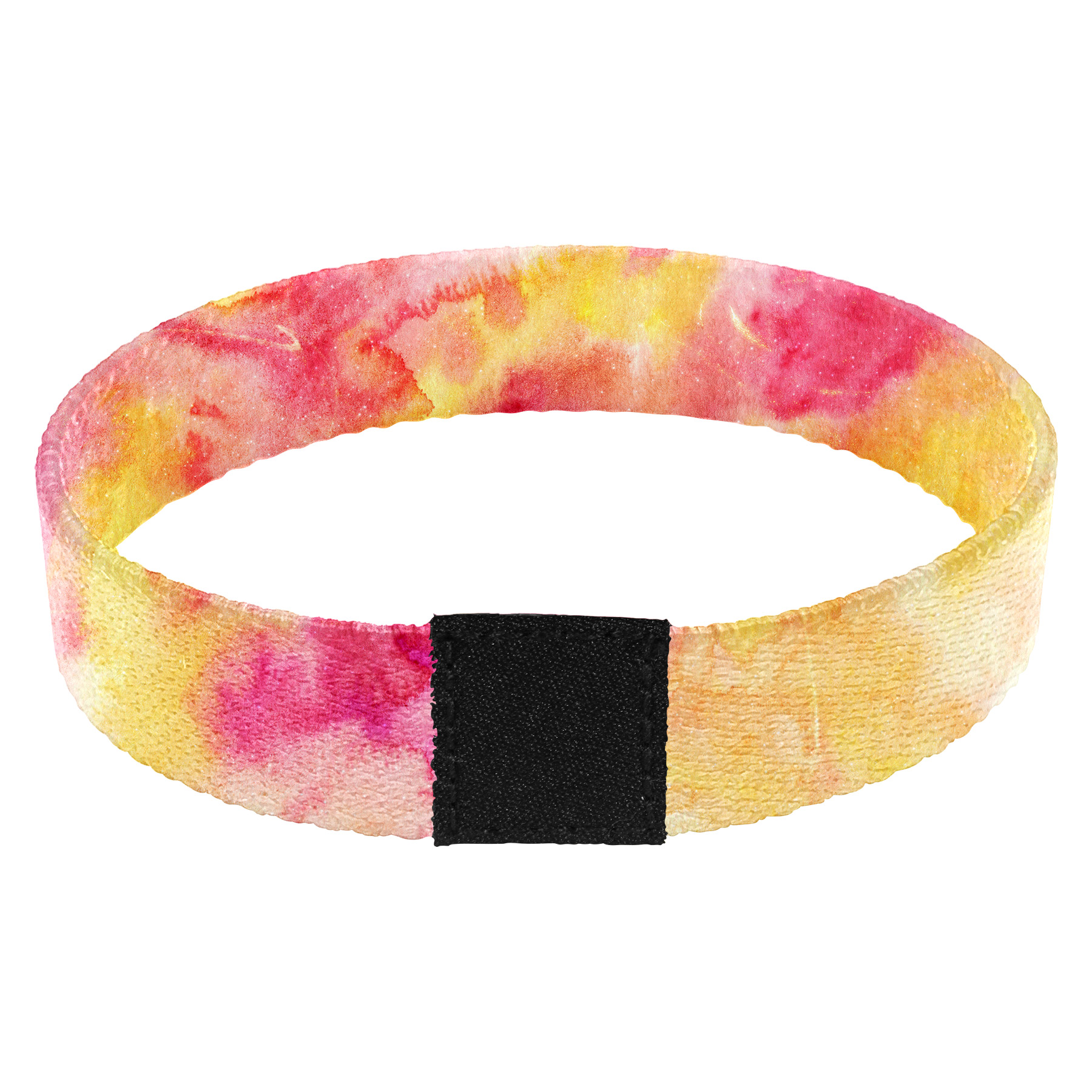 5/8'' Sublimation Elastic Polyester Wristband With Woven Label 8