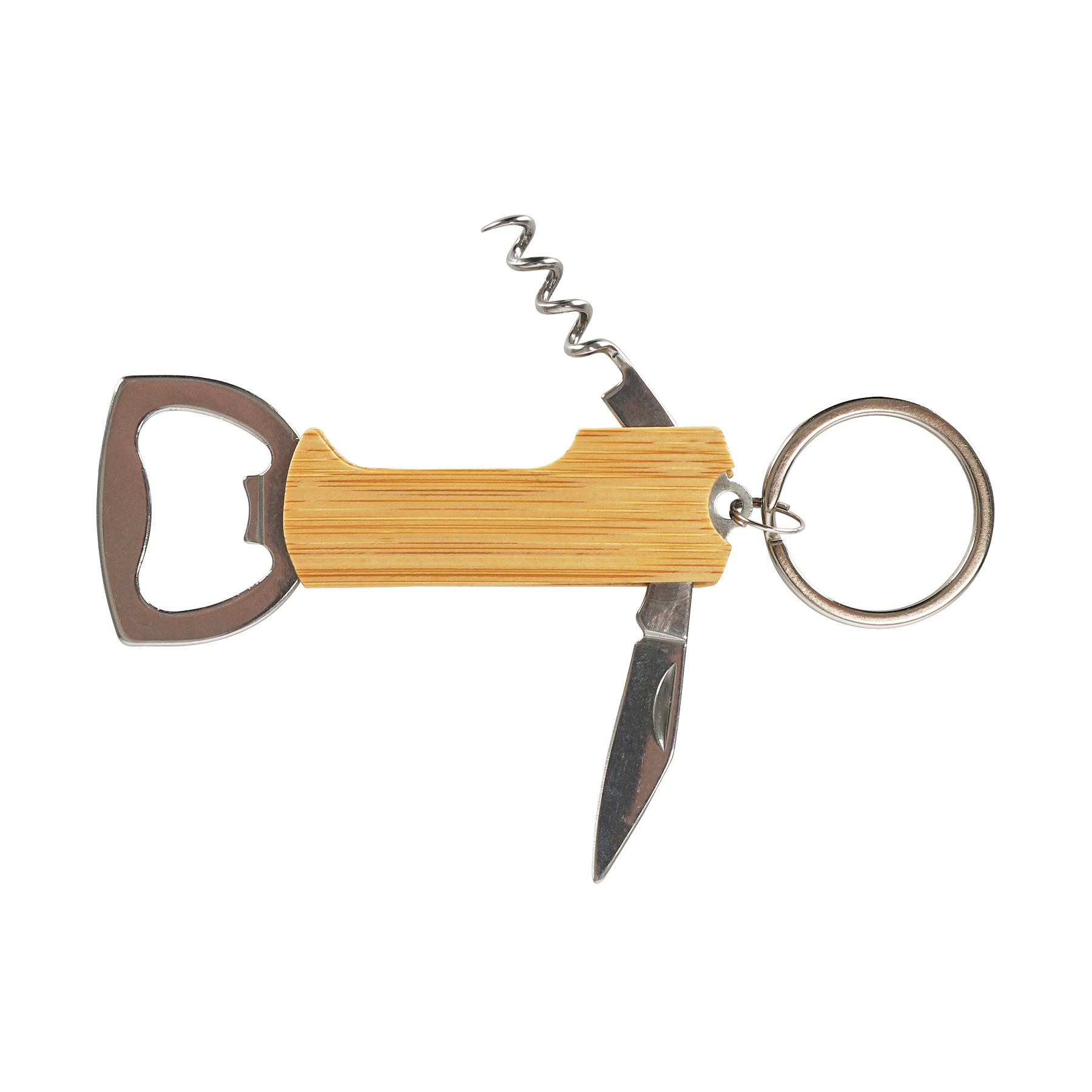 Riesling Bamboo Bar Tool Keyring 7