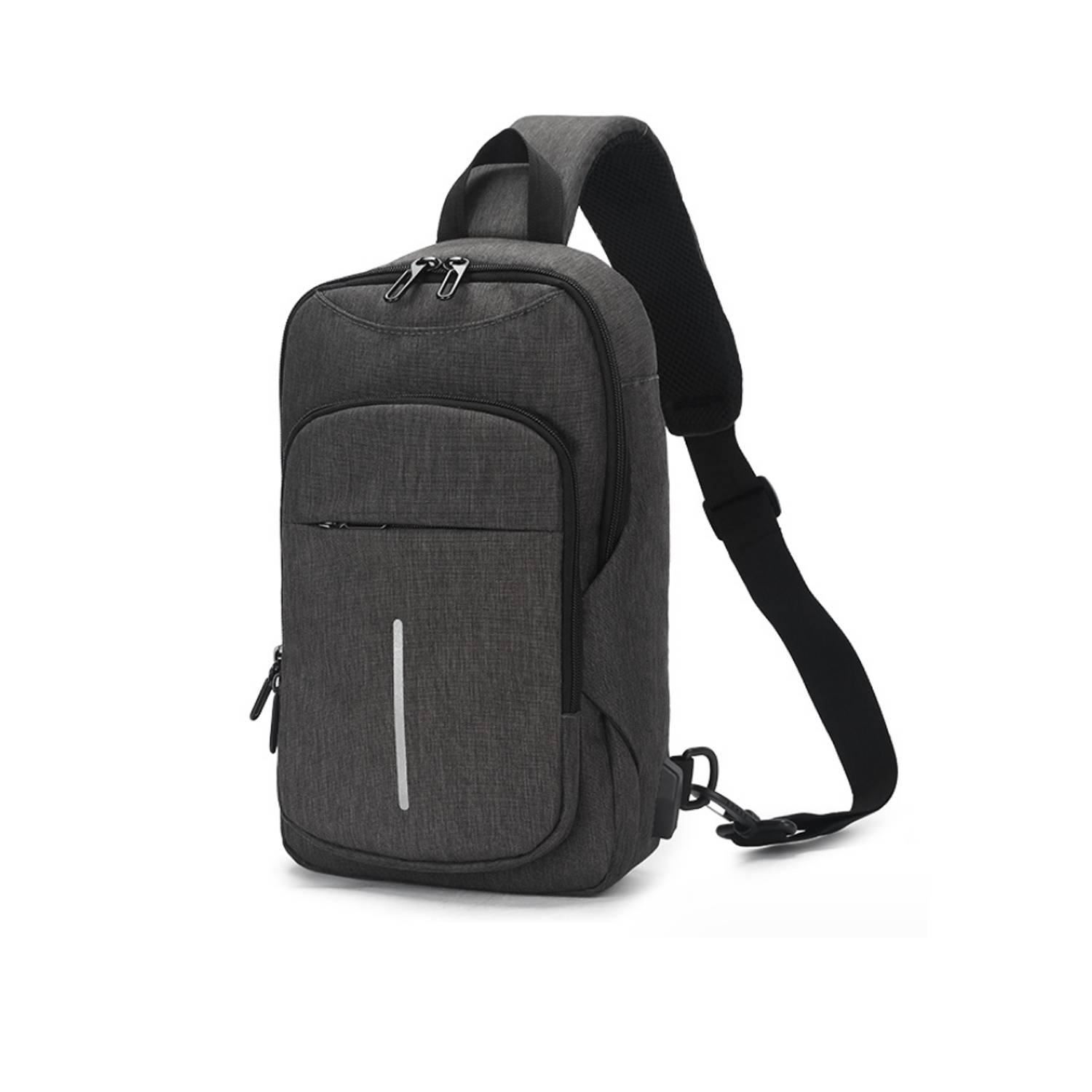 Oxford Men's Diagonal Chest Bag 3