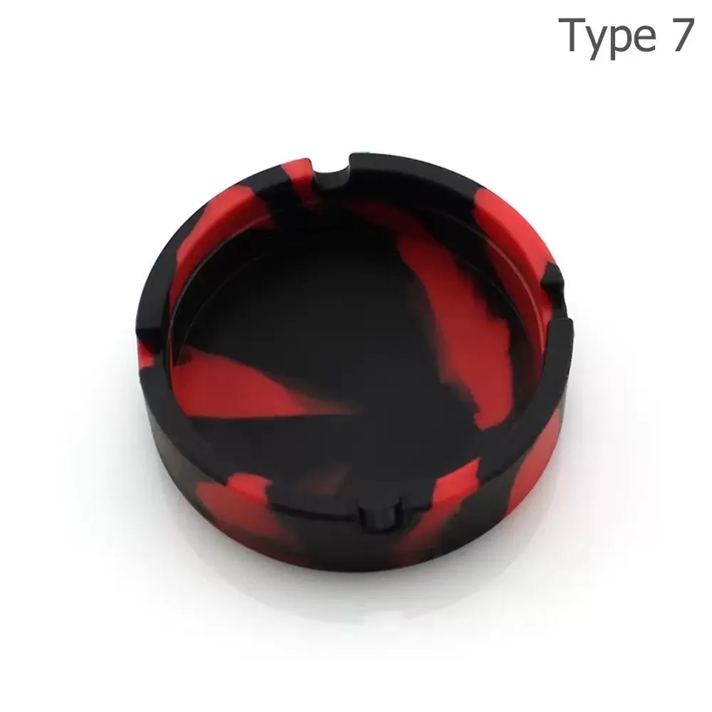 Silicone Circular Ashtray 6