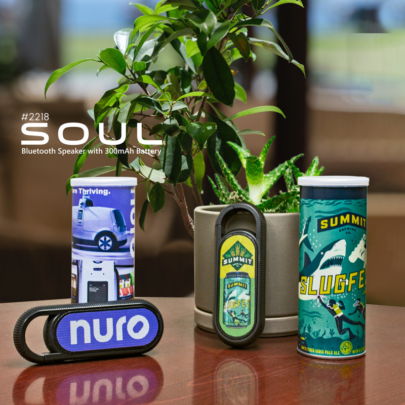 Soul Speaker with Branded Can Packaging 12