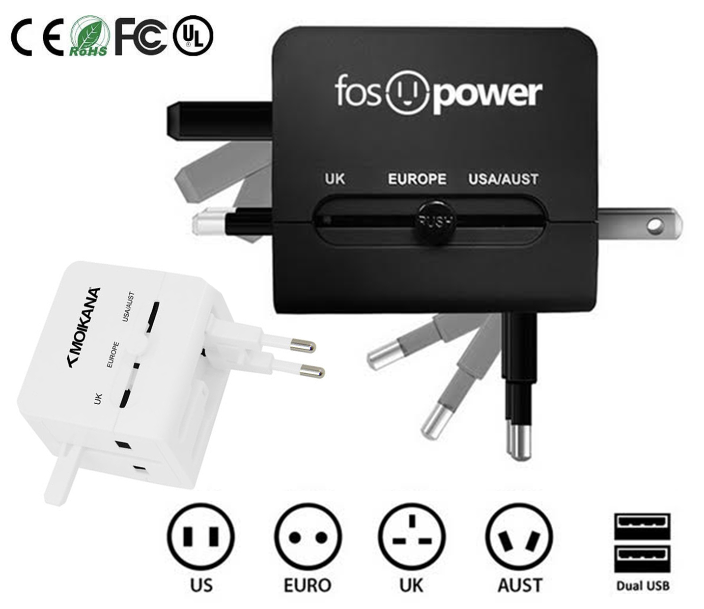 Dual USB Power Travel Adapter 4