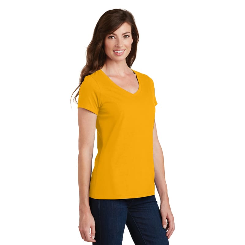 Port & Company Women's Fan Favorite V-Neck Tee. 161
