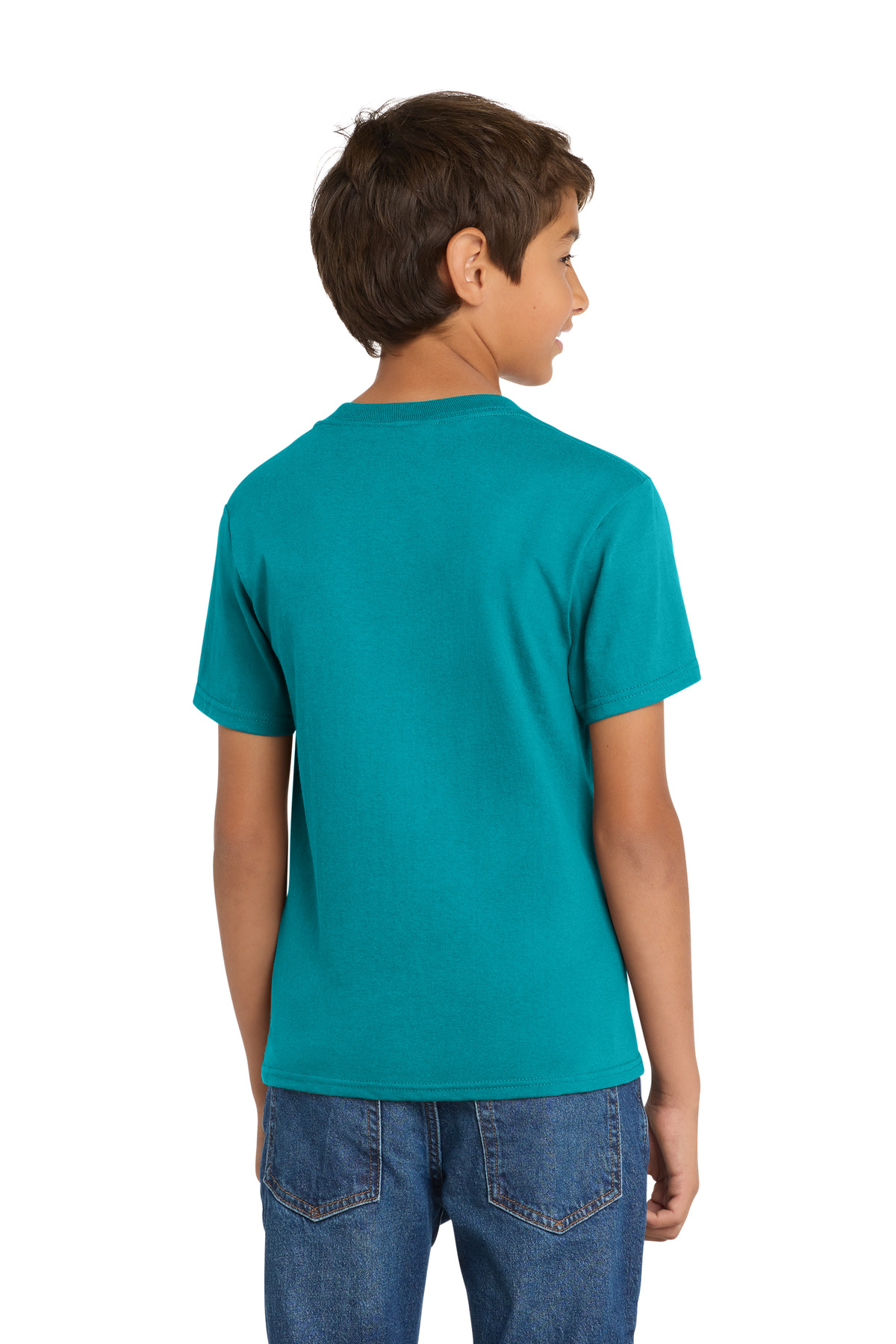 Port & Co Youth Core Cotton Tee. PC54Y 407
