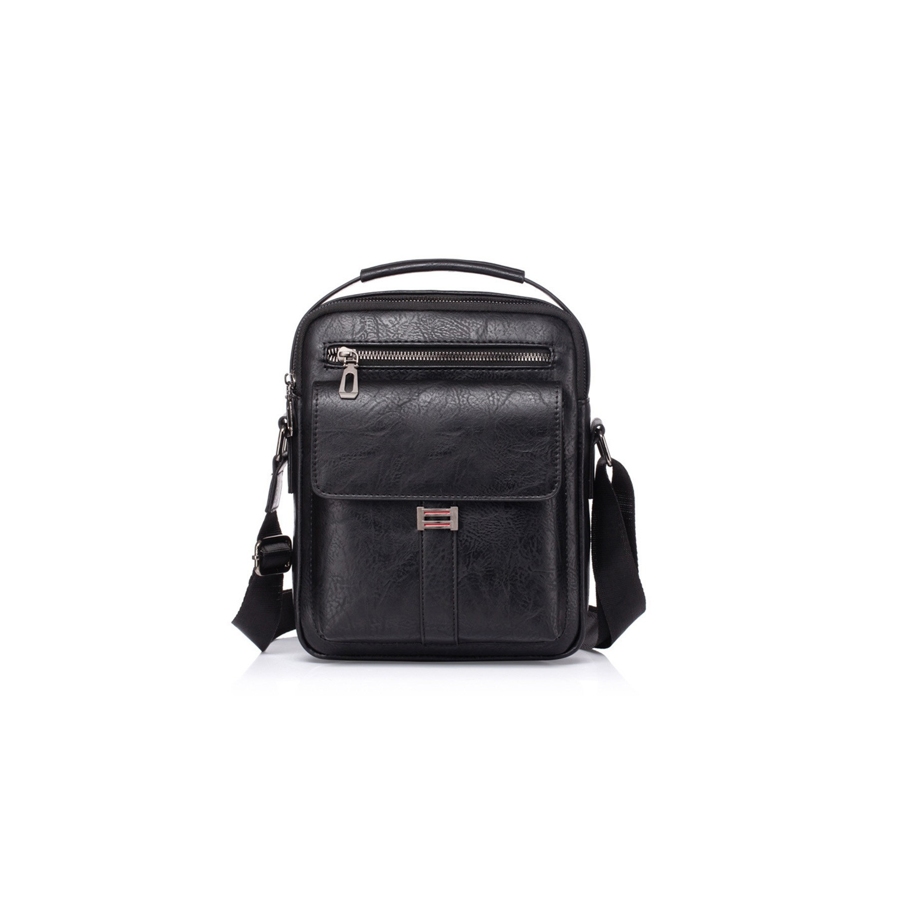 Crossbody Pu Leather Sling Backpack 3
