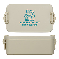 Canteen Stackable Lunch Box With Utensils 16