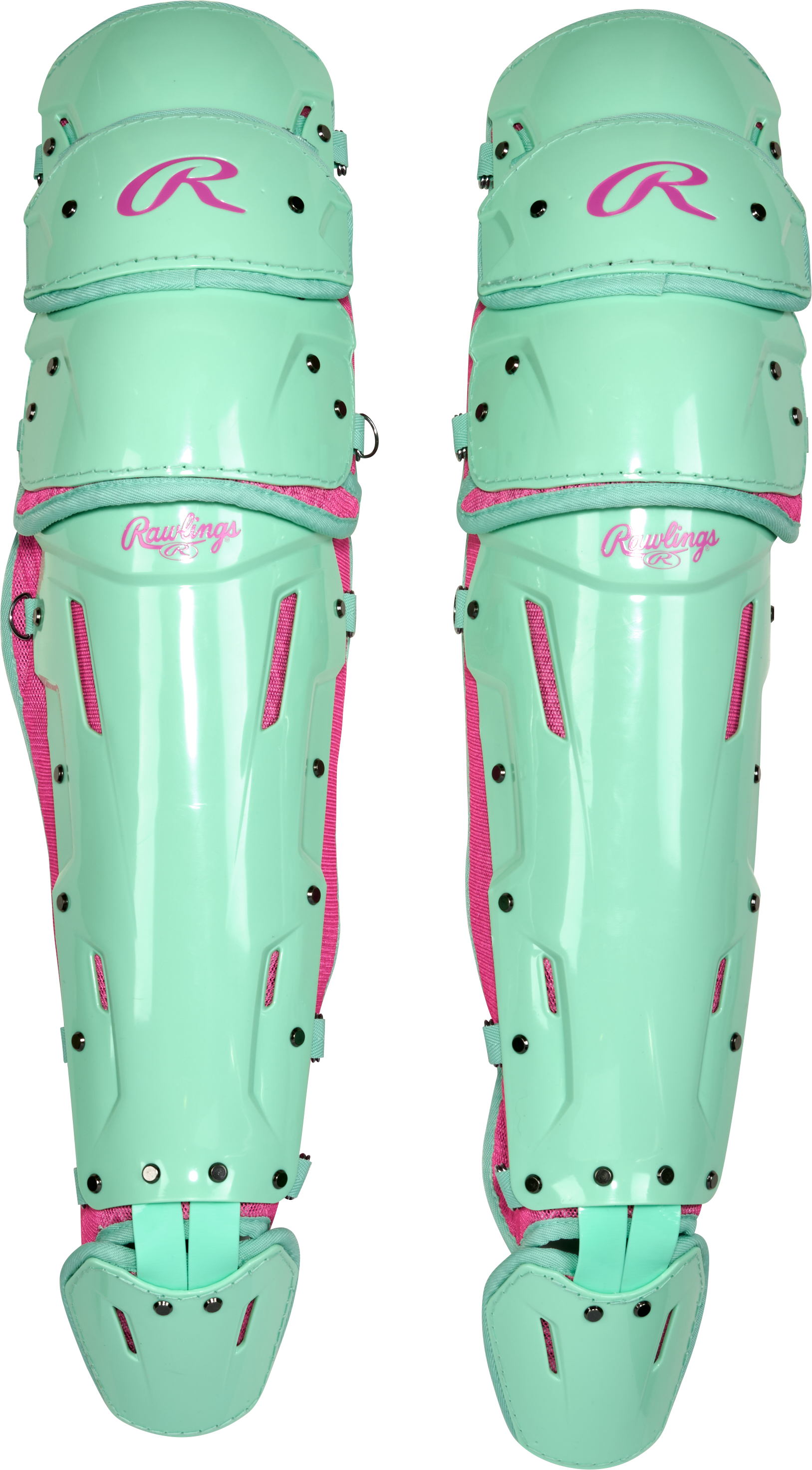 Rawlings Mach Pro Series Catcher's Leg Guards | Adjustable Fit 17