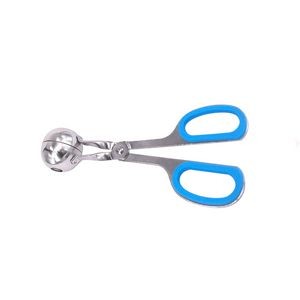 Stainless Steel Small Meat Baller With Soft Grip Handle 3