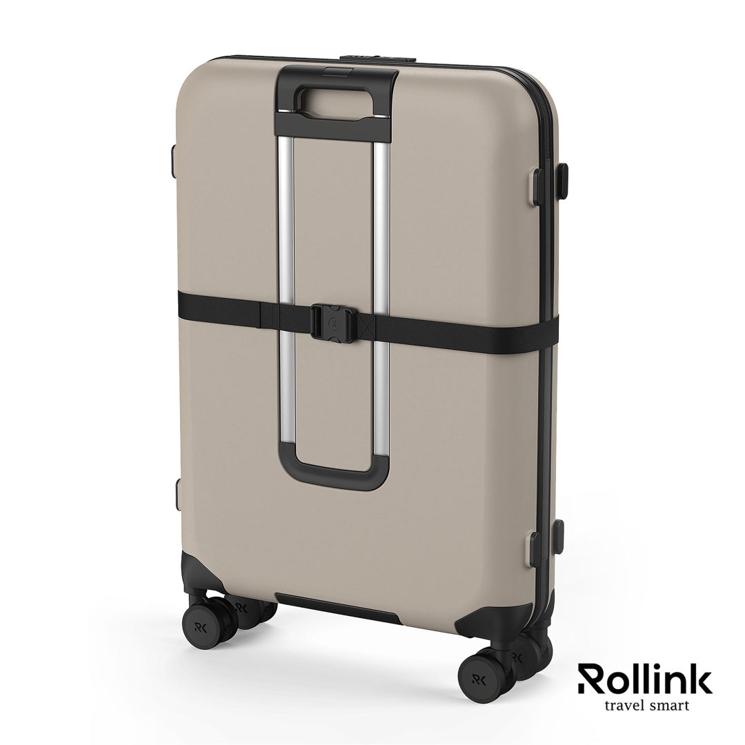Rollink® Flex 360 Large Checked 4 Wheel Suitcase 9
