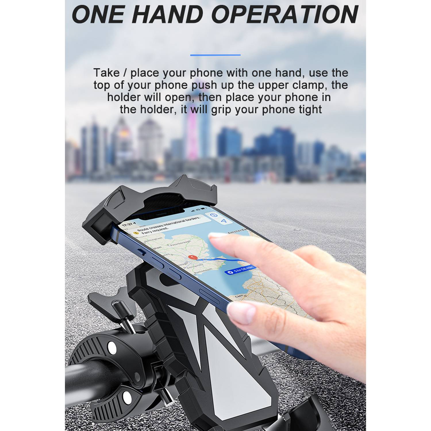 Outdoor Bicycle Motorcycle Phone Holder 14