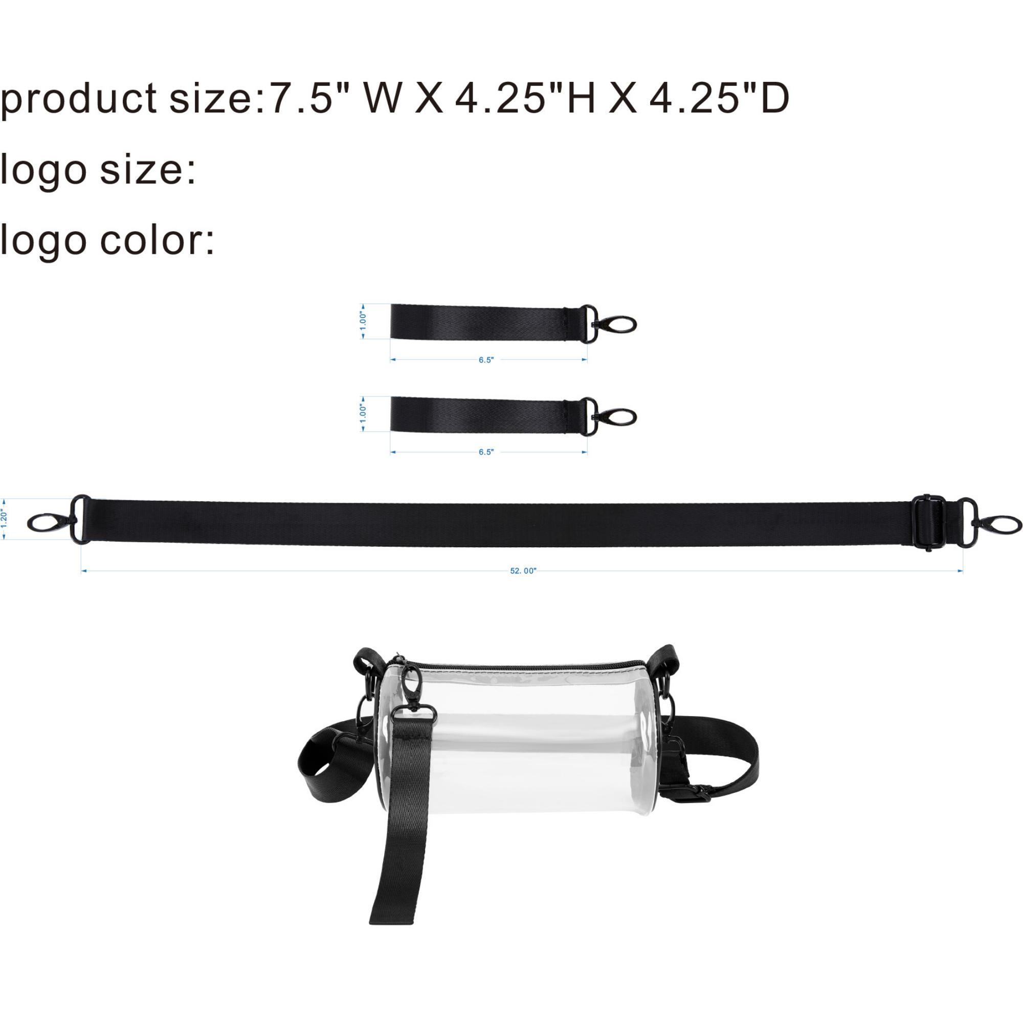 MOQ 10pcs Transparent Stadium Security Bag 3