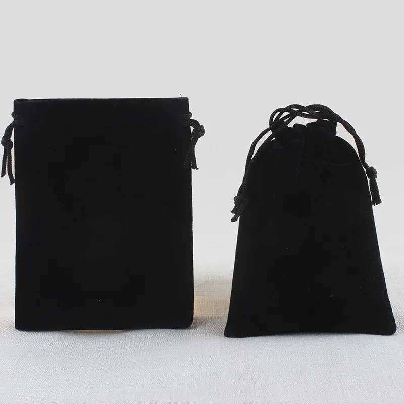 Flannel Drawstring Bag 8