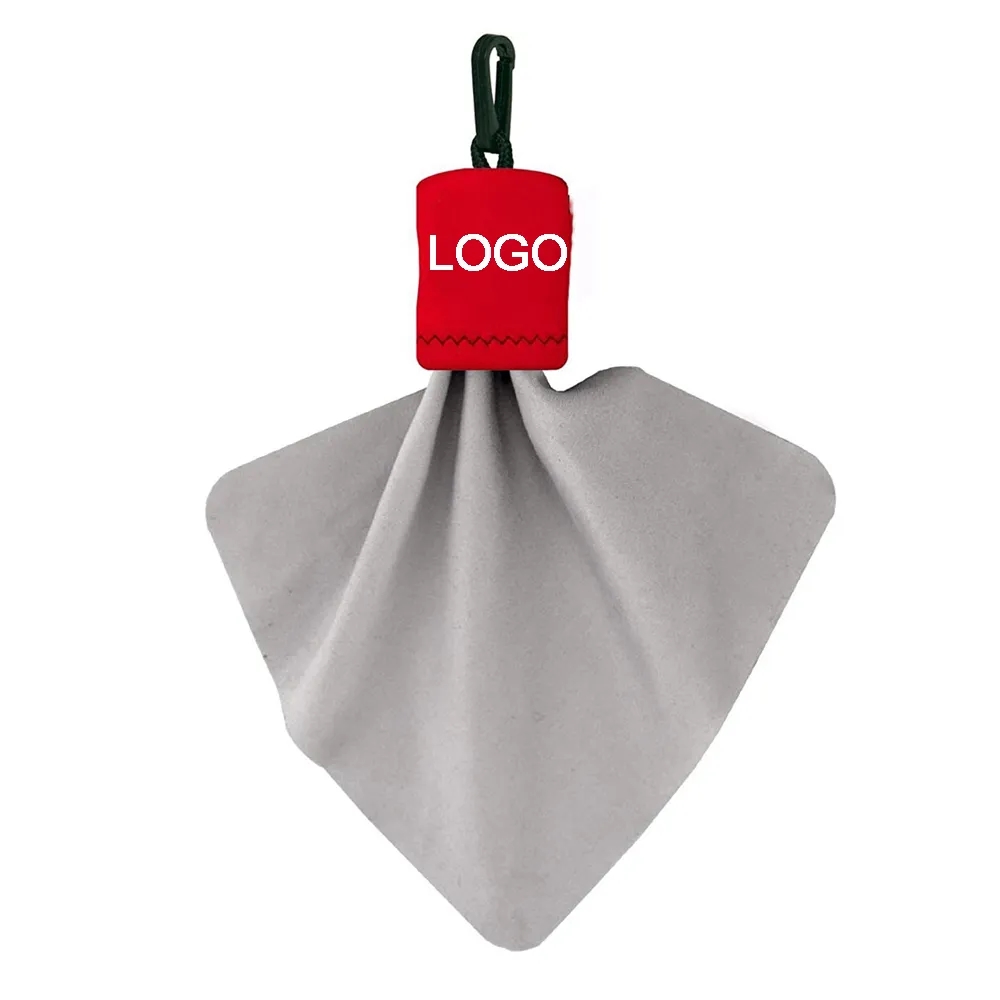 Clip-on Microfiber Lens Cloth Carry Pouch 6