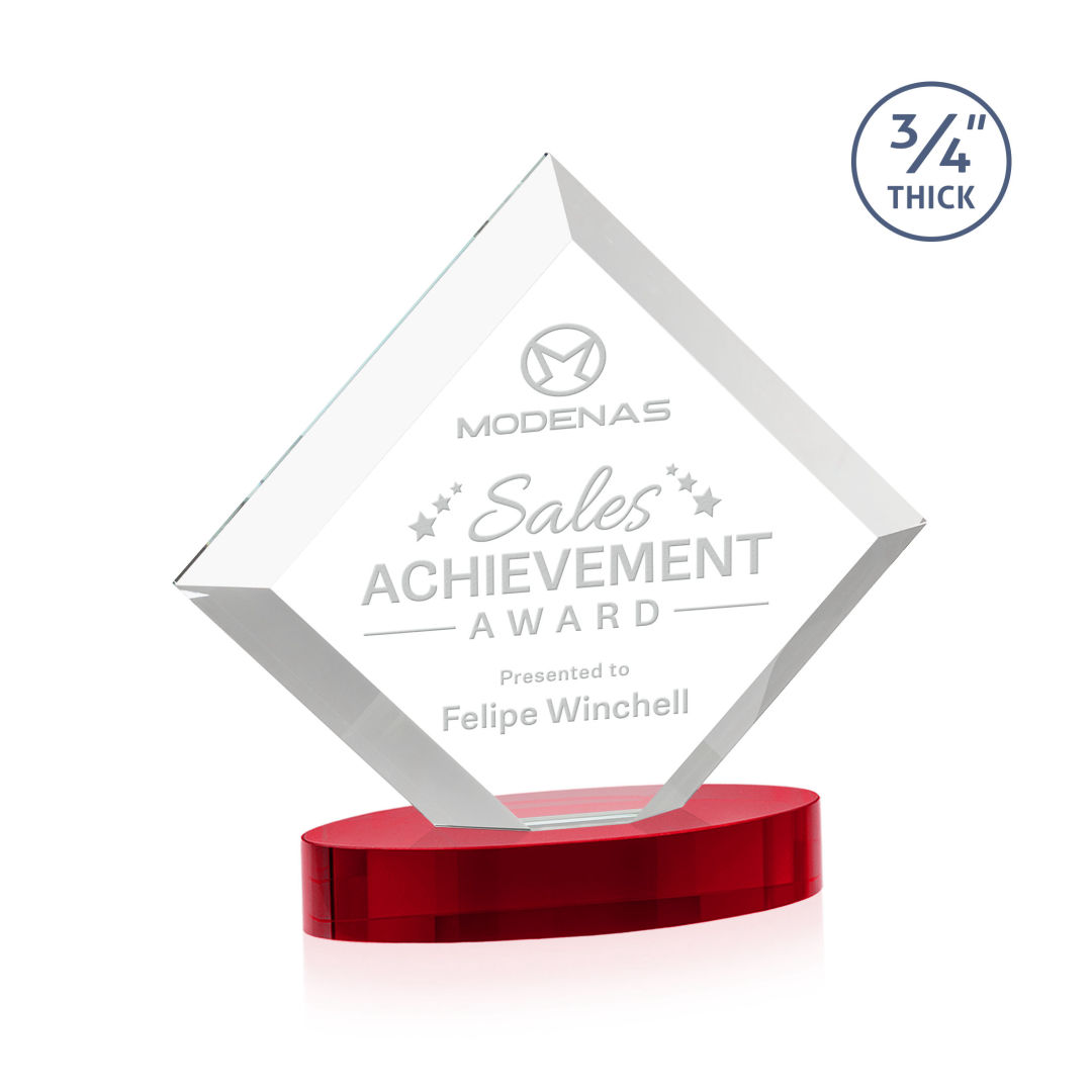 Belaire Award on Alberton Base - Red 7