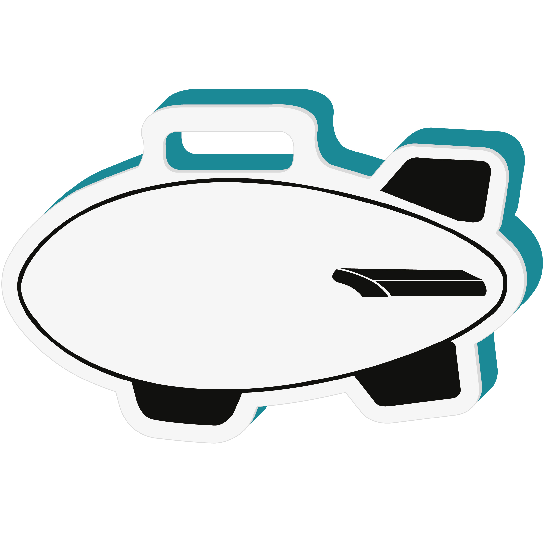 Dirigible Airship Sandwich Cushion 20