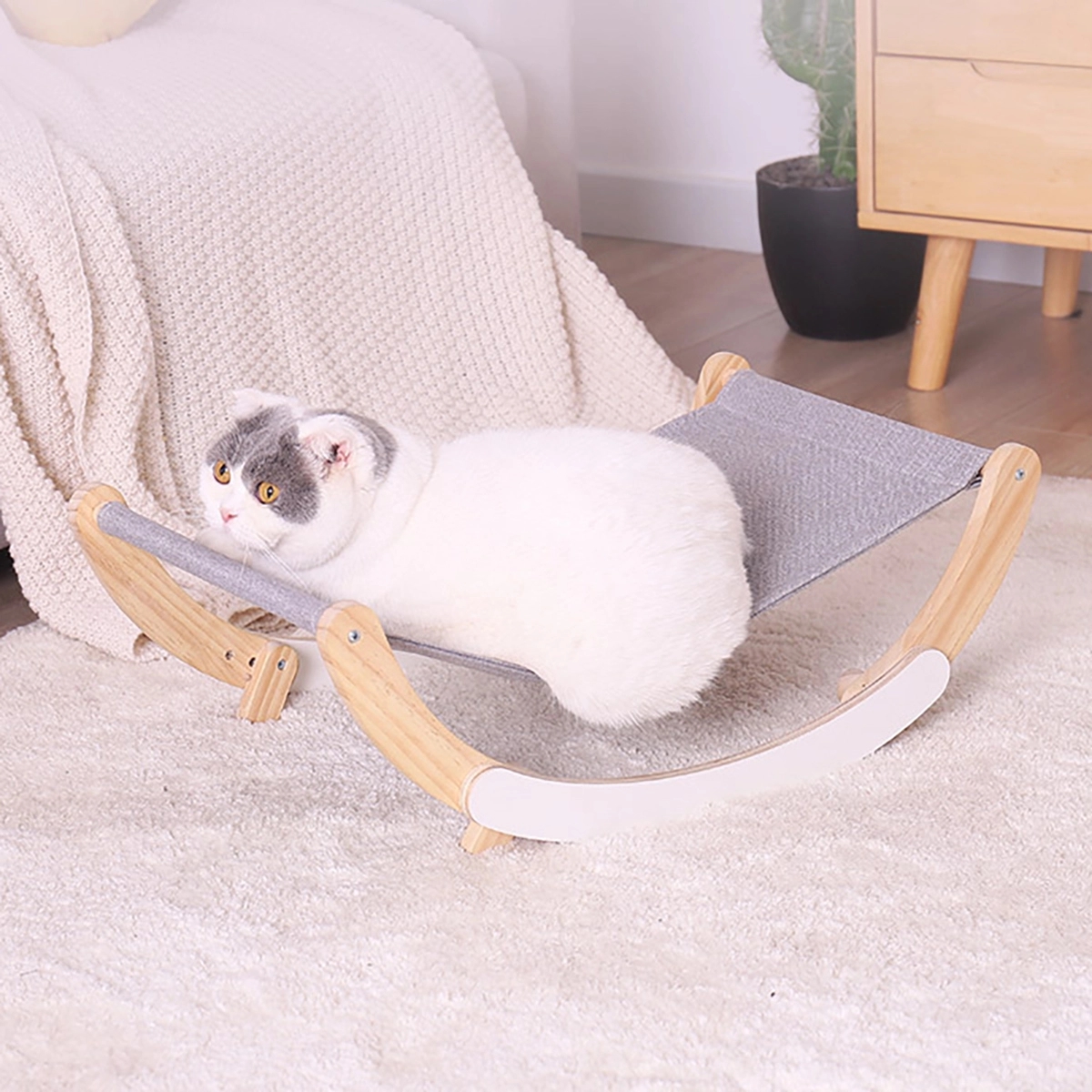 Hammock New Moon Cat Bed Swing Chair 3