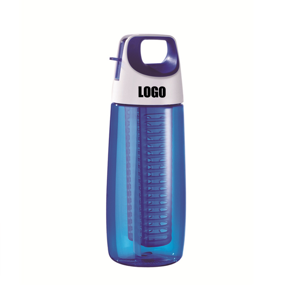 Fruit Water Bottle With Straw 2