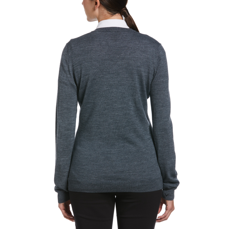Callaway Ladies Merino Sweater (Ladies V-Neck) 2