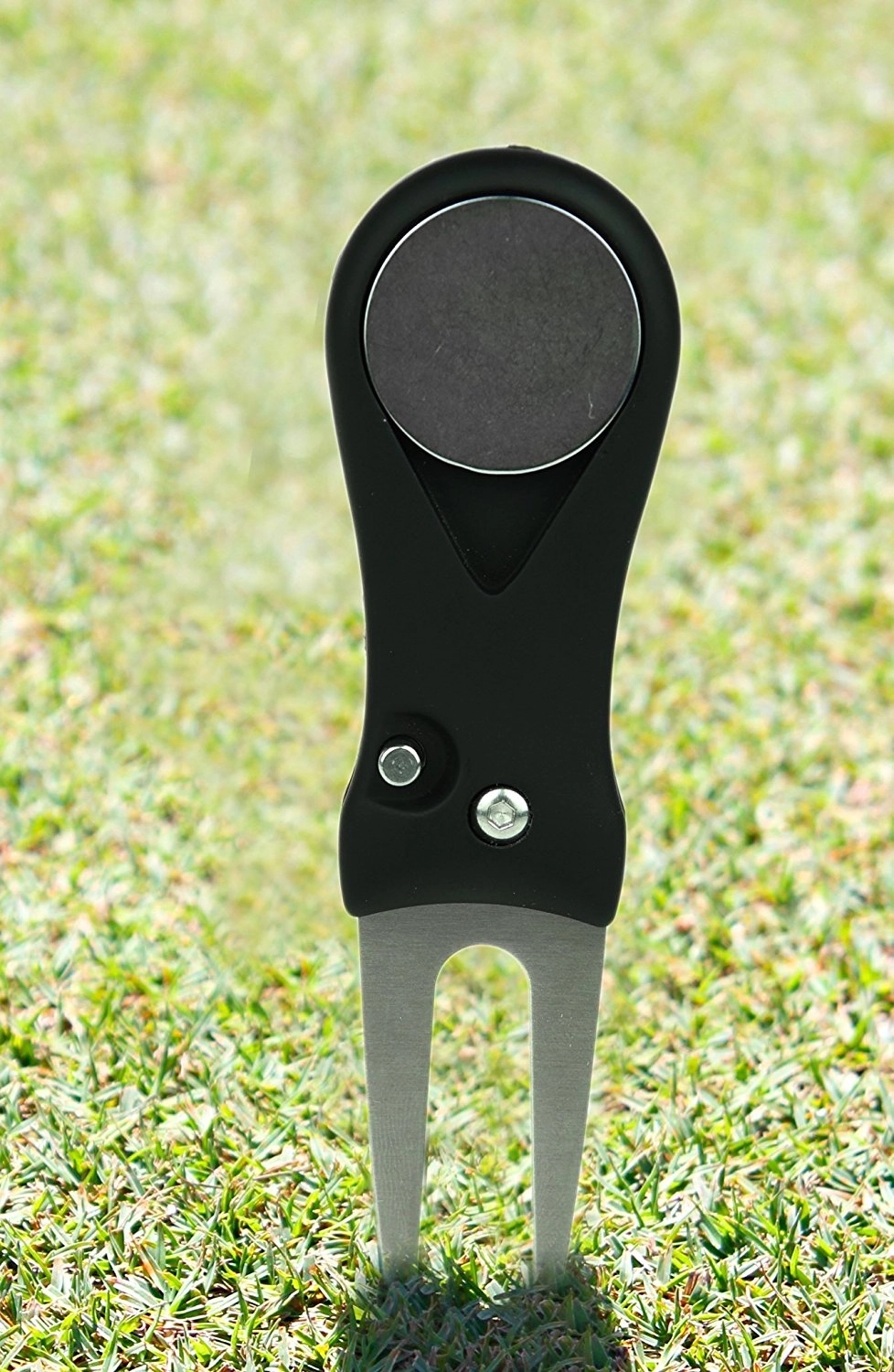 2-in-1 Foldable Golf Divot Repair Tool 2