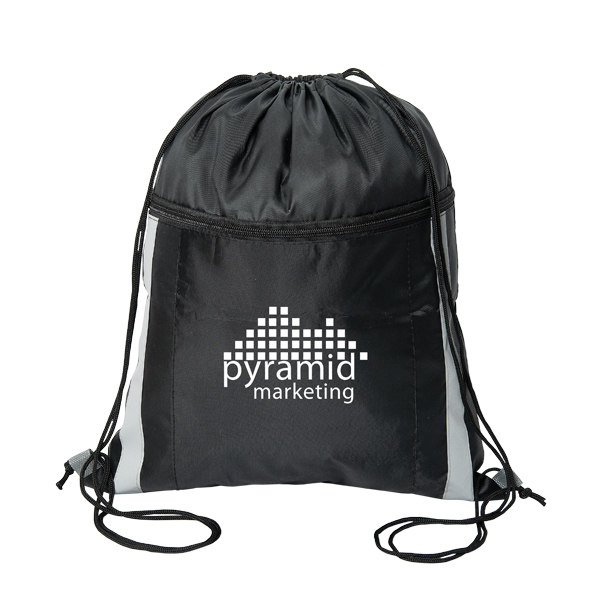 Cinch Dazzler Reflective Drawstring Bag 6