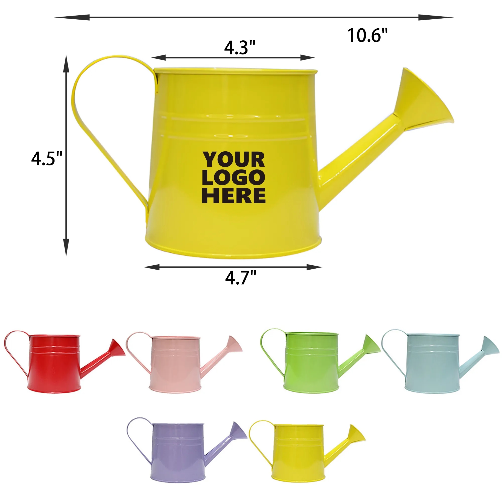 MOQ 50 PCS Watering Can Flower Pot Ornament