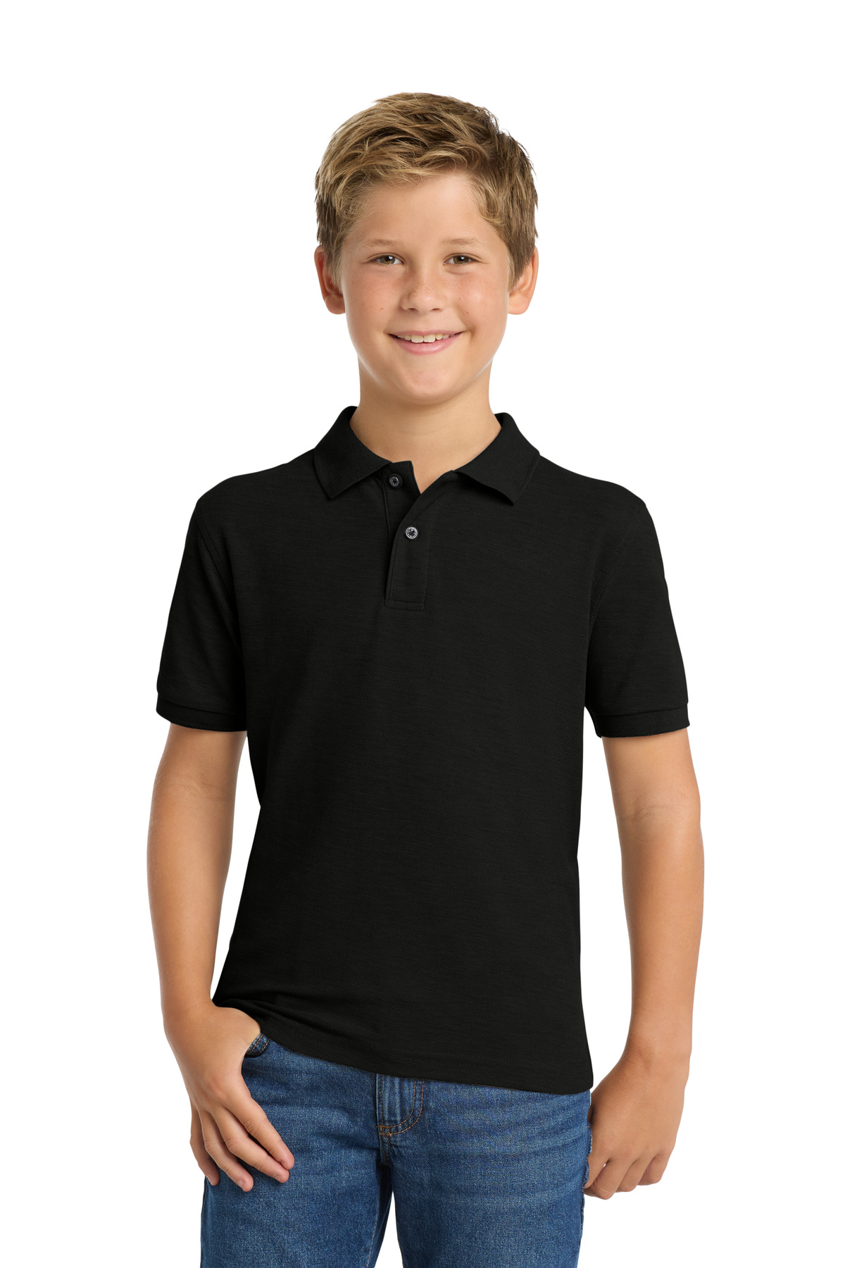 Port Authority Youth Silk Touch Polo. Y500 27
