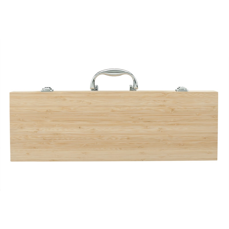 Cleveland 5-Piece Bamboo BBQ Set 4