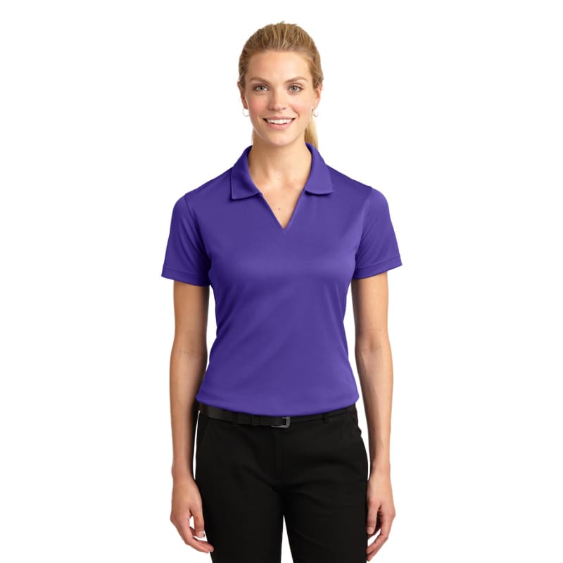 Sport-Tek Women's Dri-Mesh V-Neck Polo. 23