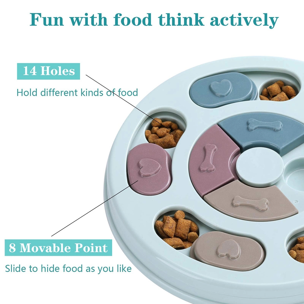Dogs Food Puzzle Feeder Toys 3
