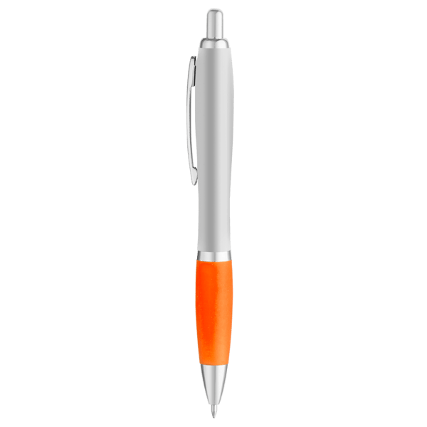Curvaceous Matte Silver Ballpoint 121