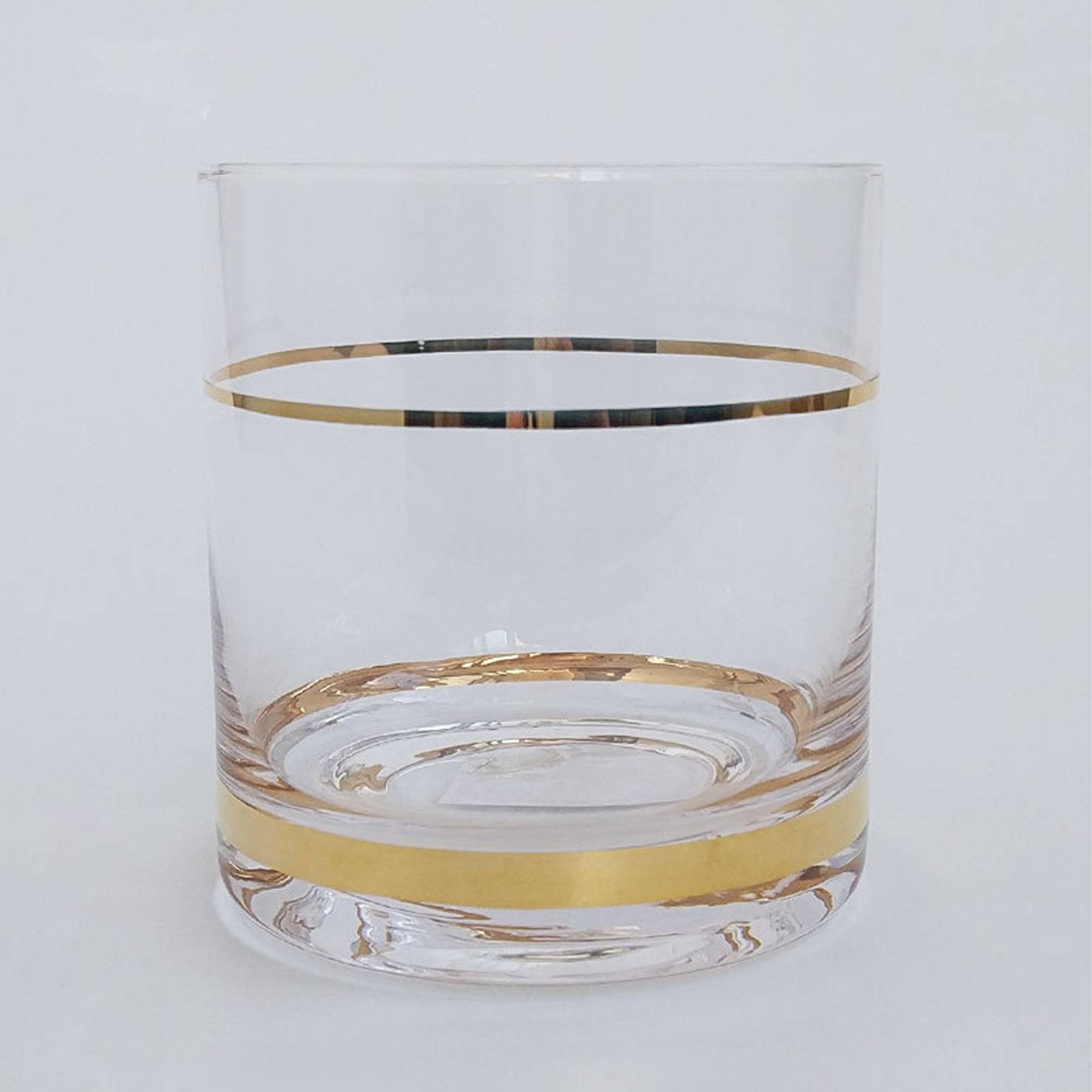 10oz Gold Rim Wine Glass 5