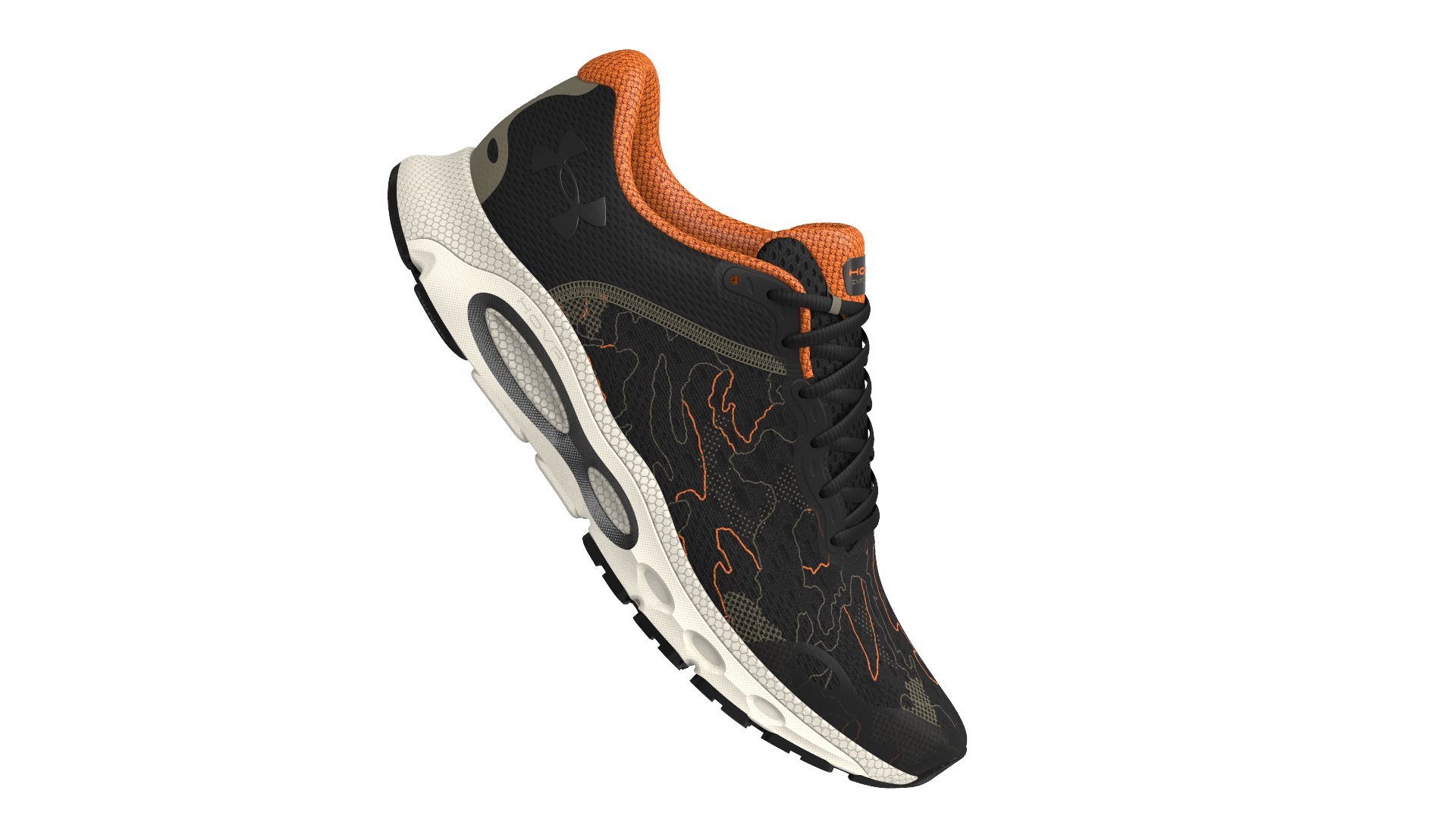 Unisex UA HOVR Infinite 3 Camo Running Shoes  2
