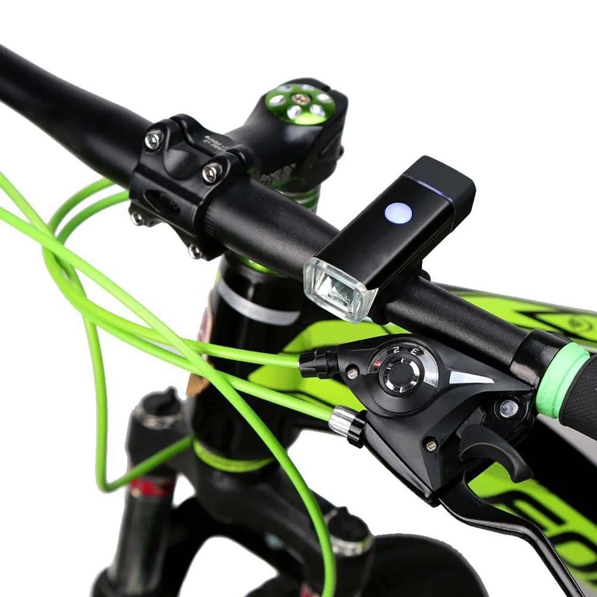 LED Rechargeable Bike Headlight Adjustable Night Light 6