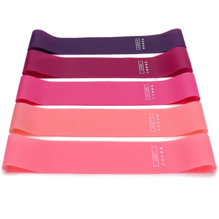 Silicone Yoga Stretch Band(Five piece set) 7