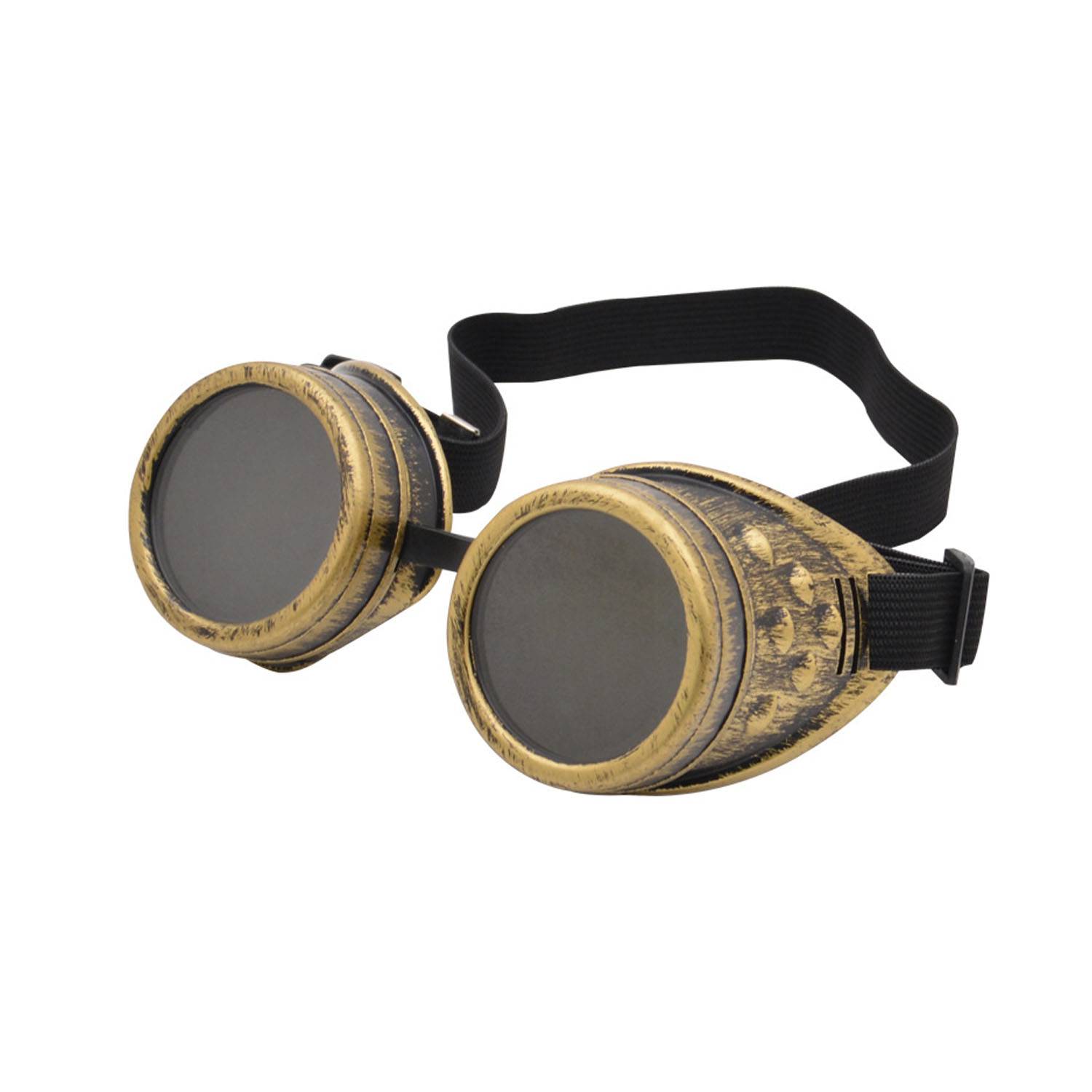 Adjustable Cosplay Fashion Vintage Steampunk Goggles 6