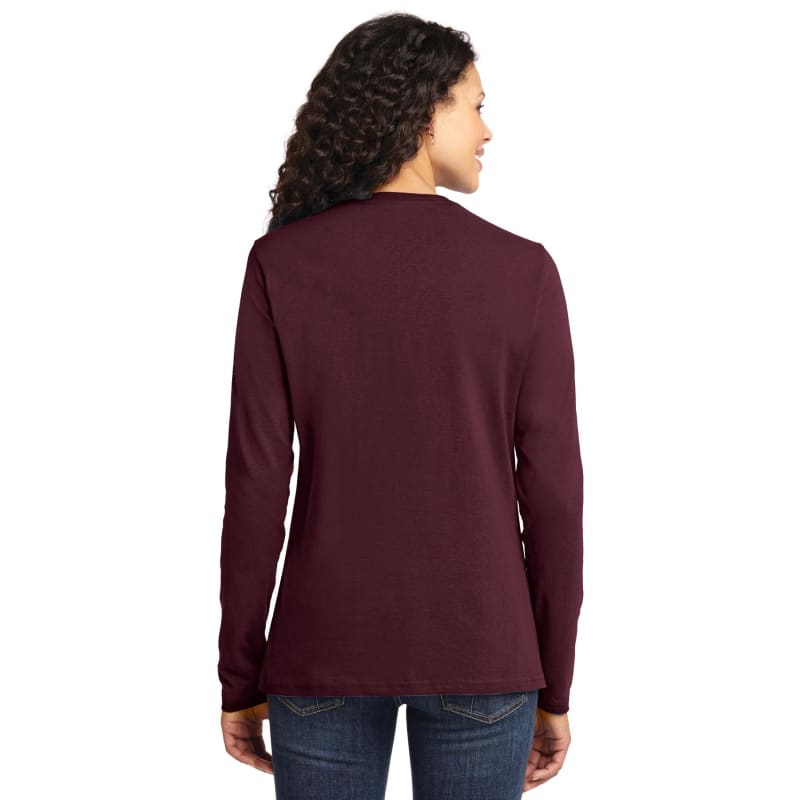Port & Company Women's Long Sleeve Core Cotton Tee. 31
