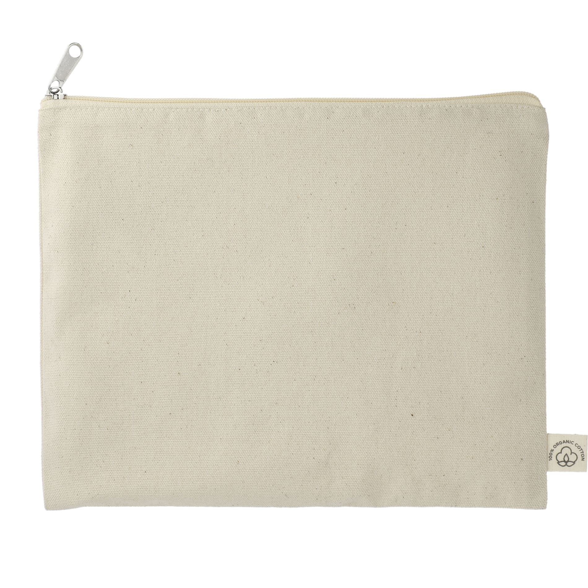 Organic Cotton Flat Travel Pouch 32