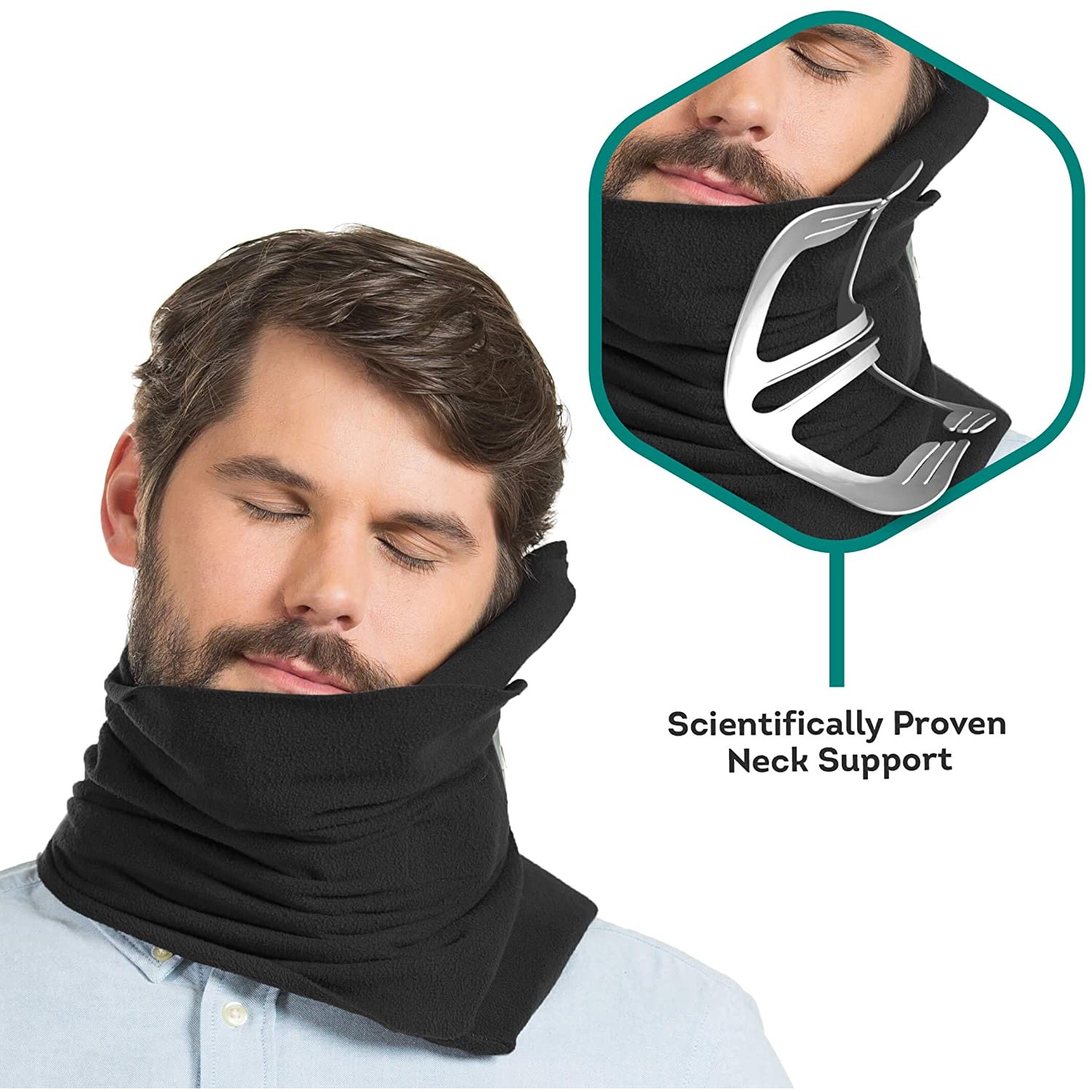 Super Soft Neck Support Travel Pillow 2