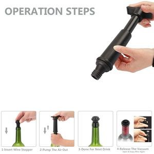 High Quality Vacuum Pump Wine Bottle Stopper 14