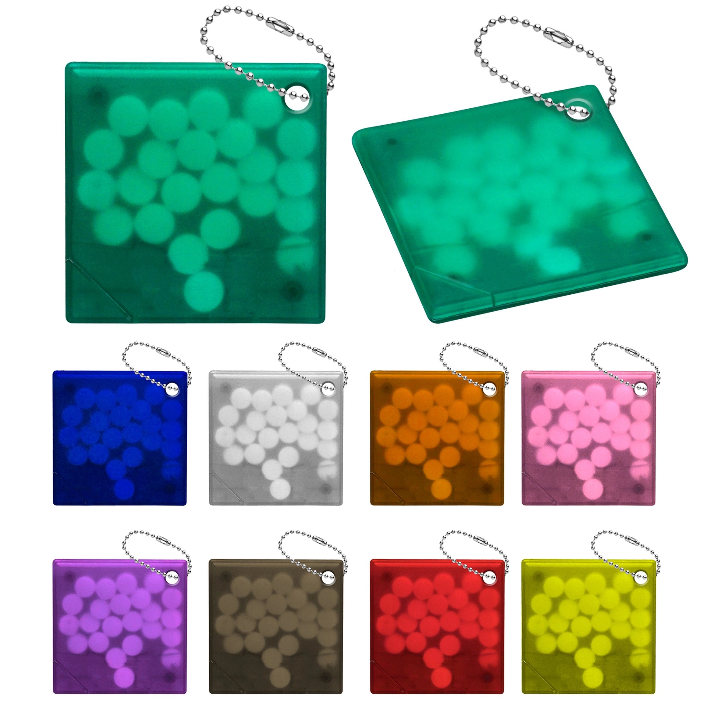 SQUARE MINT KEYRING 21